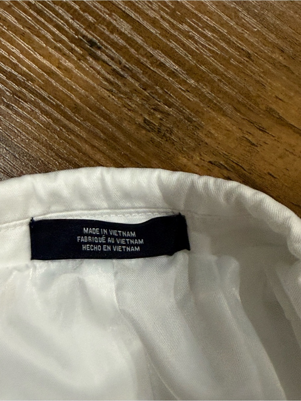 Tommy Hilfiger White Two-Button Cotton Blazer - Picture 8 of 11